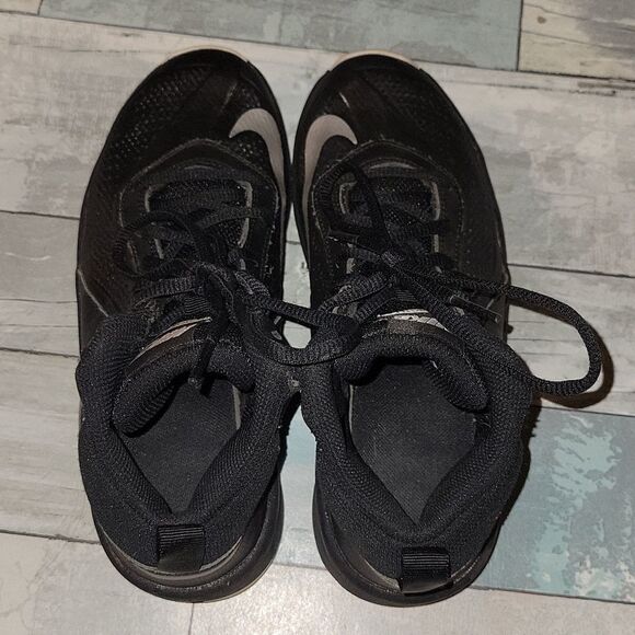 Black Nike High Top sz 4Y - Picture 3 of 8